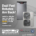 Promotional flyer for Lennox dual fuel heating systems offering an $8,000 FortisBC rebate through Gandy Installations.